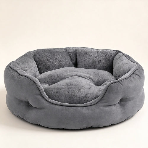 Cozy Calming Pet Bed – Soft Round Bed for Cats & Dogs