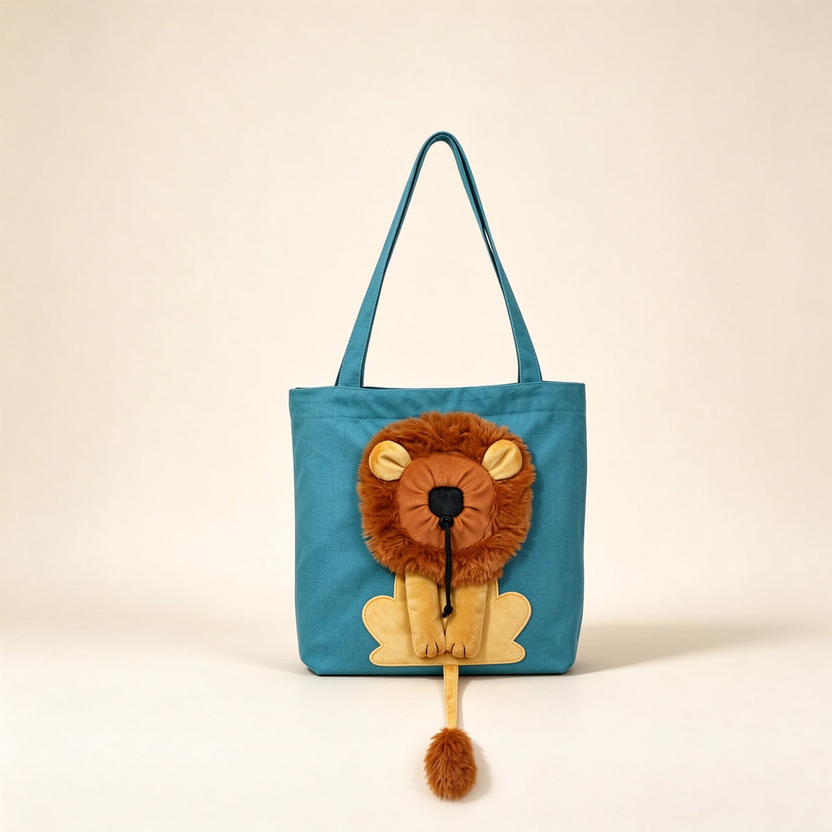 Little Lion Pet Carrier Backpack – Cute Cat & Small Pet Travel Bag