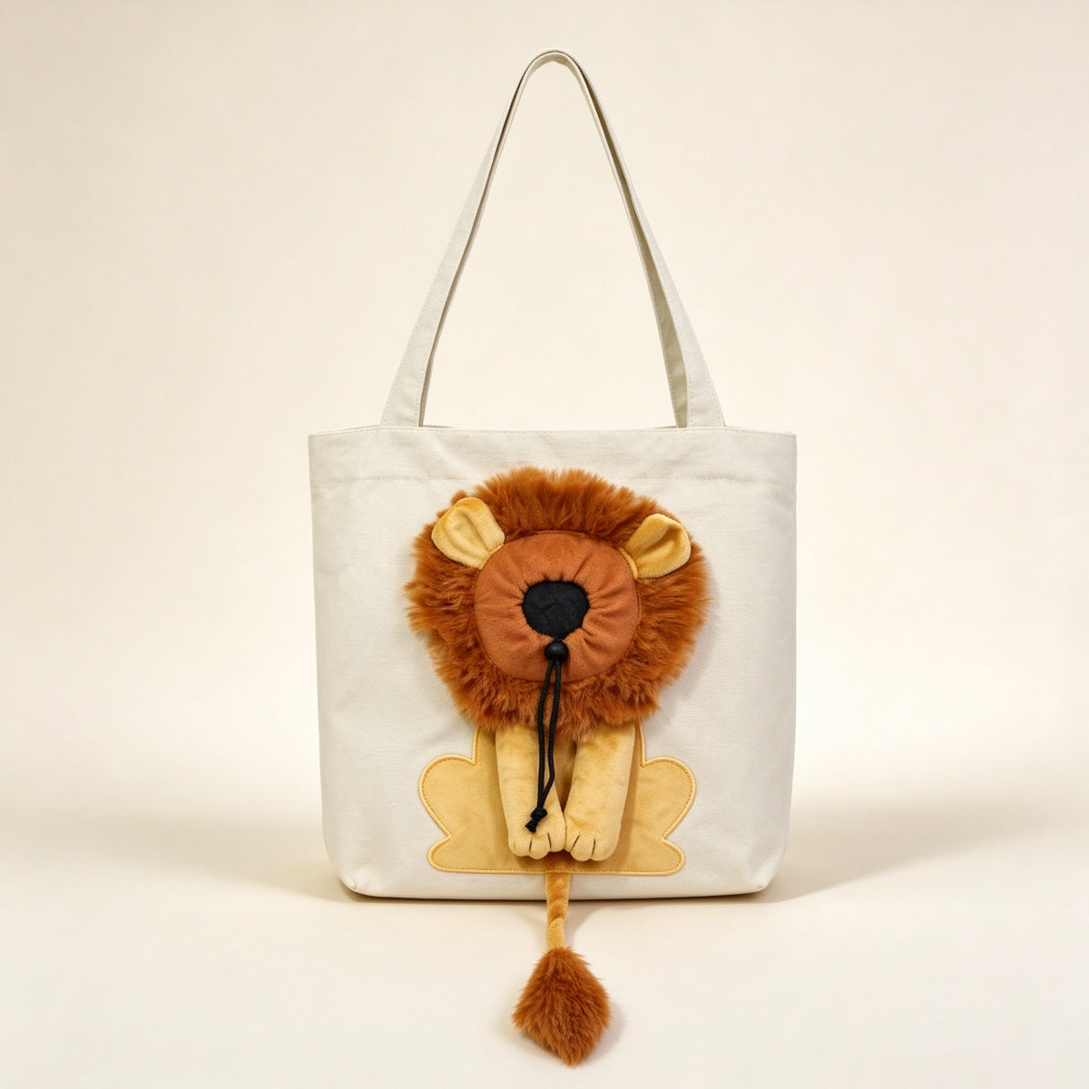 Little Lion Pet Carrier Backpack – Cute Cat & Small Pet Travel Bag
