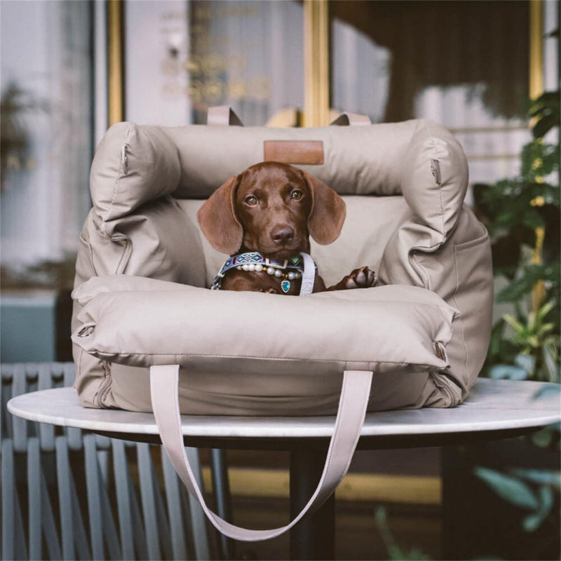 Portable Car Dog Bed & Travel Carrier Bag