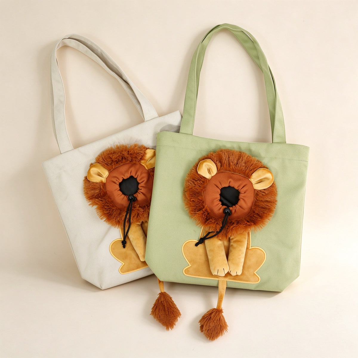 Little Lion Pet Carrier Backpack – Cute Cat & Small Pet Travel Bag