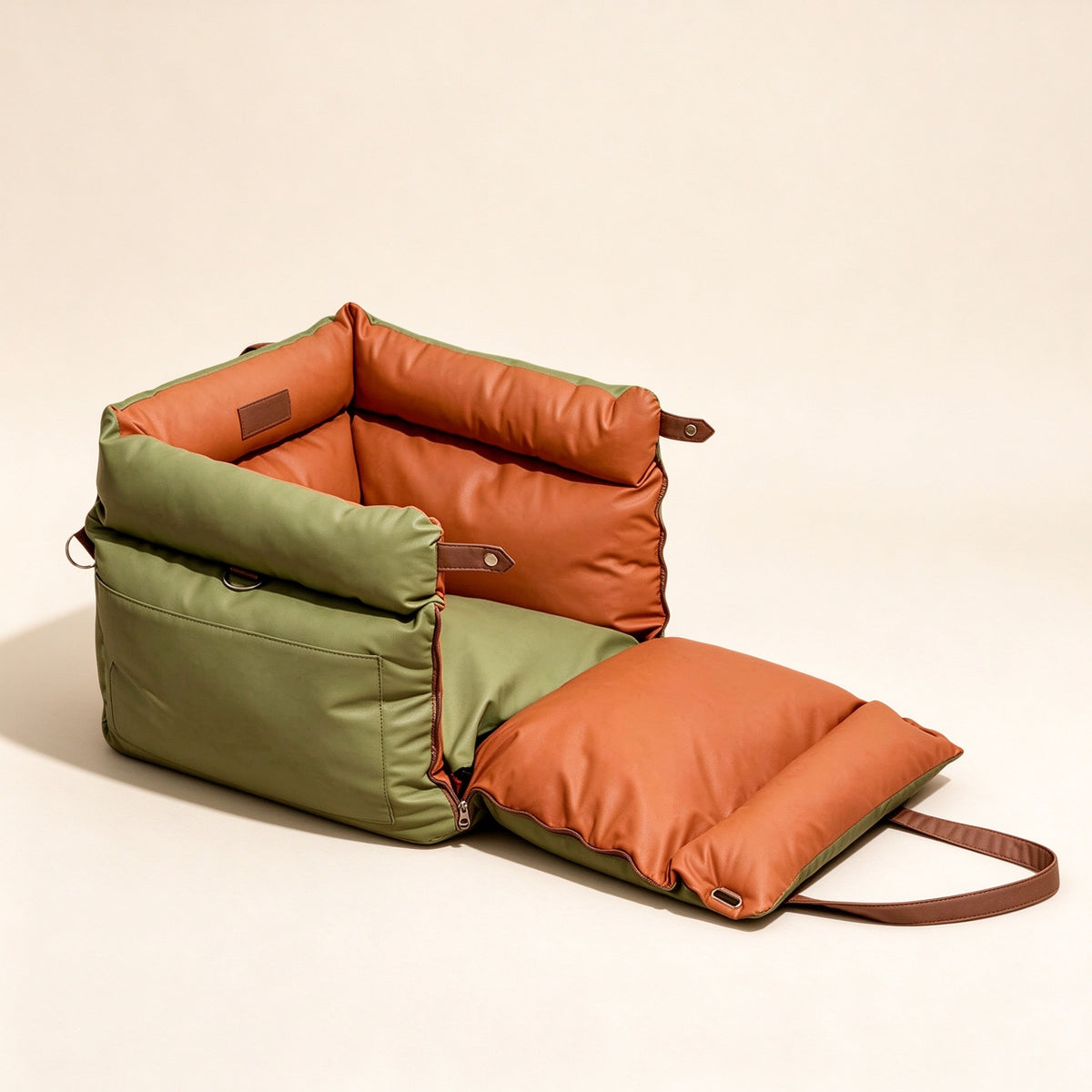 Portable Car Dog Bed & Travel Carrier Bag