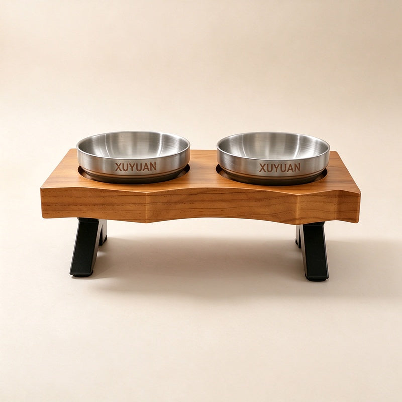Elevated Ceramic Pet Dining Station