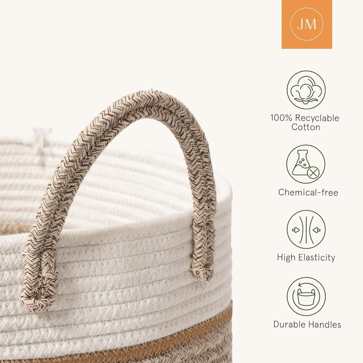 Woven Pet Storage Basket