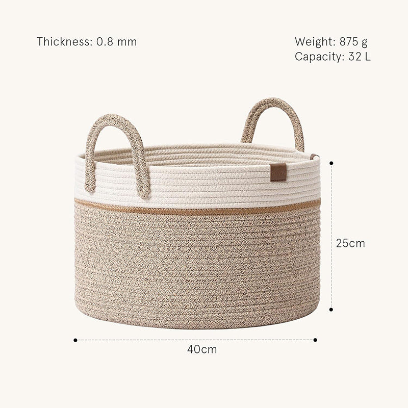 Woven Pet Storage Basket